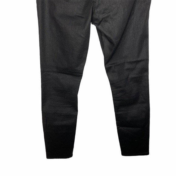 Dex Skinny Distressed Coated Denim - Picture 3 of 15